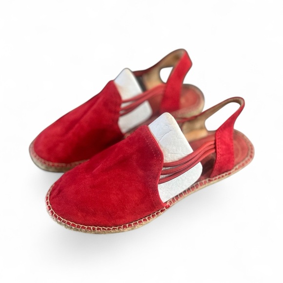 Toni Pons 'Nuria' Suede Wedge Sandal Size 6.5 Made in Spain 🇪🇸 - Picture 4 of 16